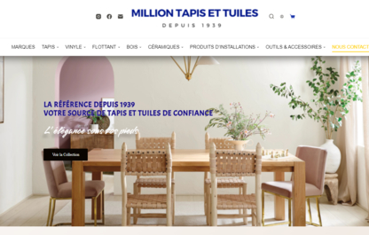 Million Tapis Et Tuiles De Montreal - Carpet & Rug Stores