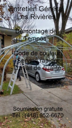 Entretien Général Spécialisé Les Rivières - Temporary Garage Shelters