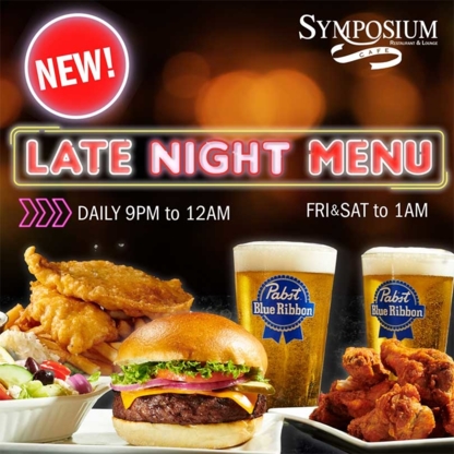 Symposium Cafe Restaurant & Lounge - Oshawa - American Restaurants