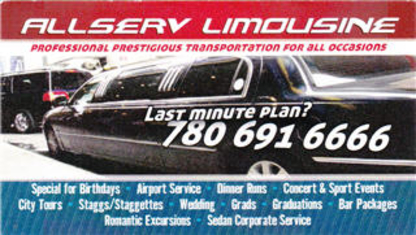 All Serve Limo & Airport Service - Camionnage