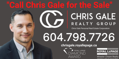 Chris Gale Realty Group - Royal LePage Wheeler C heam Realty - Courtiers immobiliers et agences immobilières