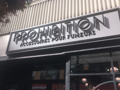 Prohibition - Smoke Shops