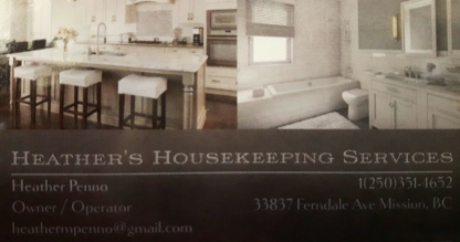 Heather's Housekeeping Services - Nettoyage résidentiel, commercial et industriel