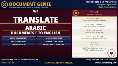 Document Genie Ltd. - Notaries Public