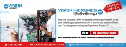 Vision Micronics - Conseillers en informatique