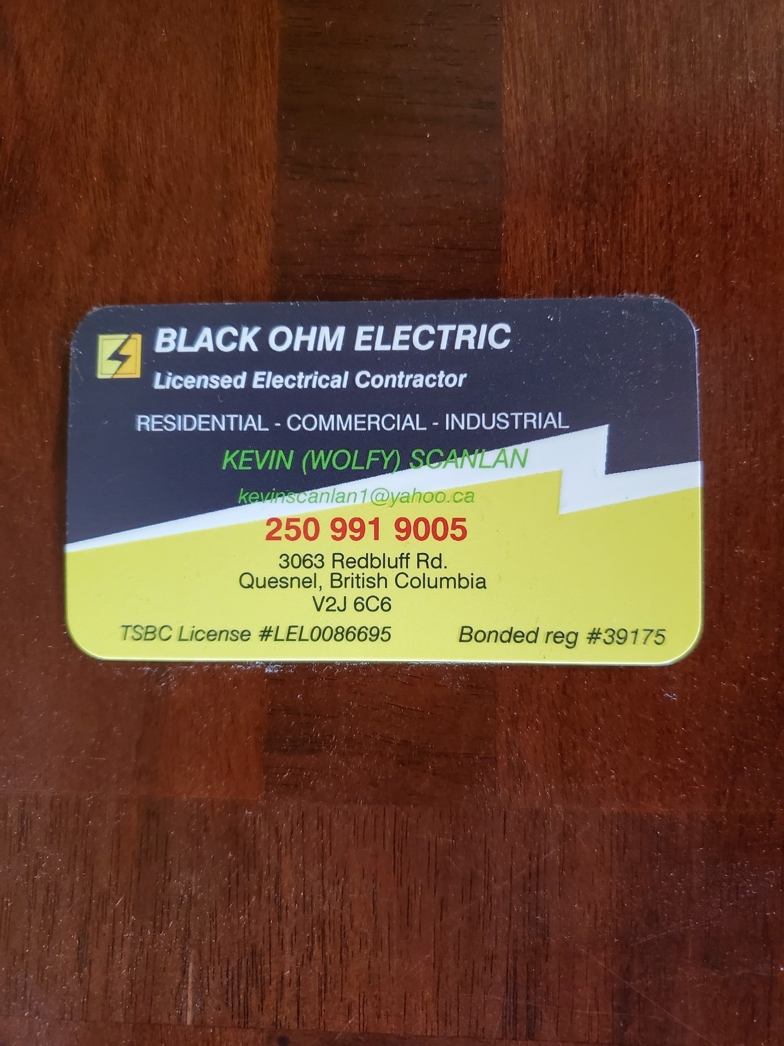 Black Ohm Electric - Electricians & Electrical Contractors