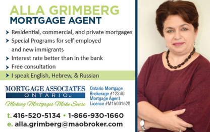 Alla Grimberg - Mortgage Brokers