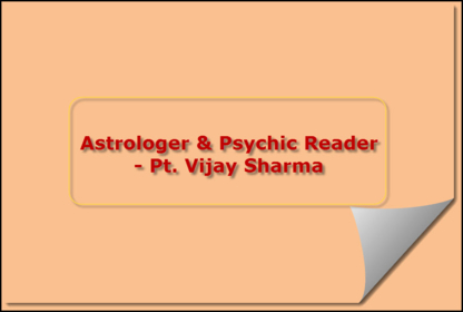 Astrologer & Psychic Reader - Pt. Vijay Sharma - Astrologues et parapsychologues