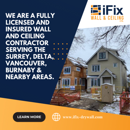 I Fix Wall and Ceiling - Drywall Contractors & Drywalling