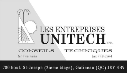 Unitech Les Entreprises - Architectural & Construction Specifications