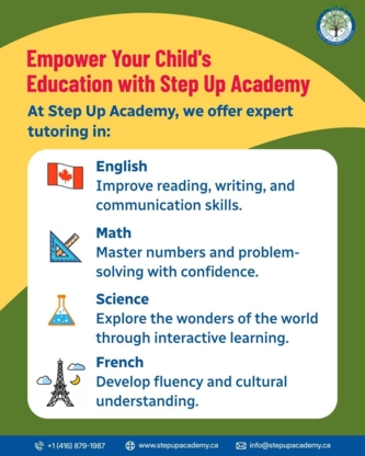 Step Up Academy Tutoring Center - Oshawa - Tutoring