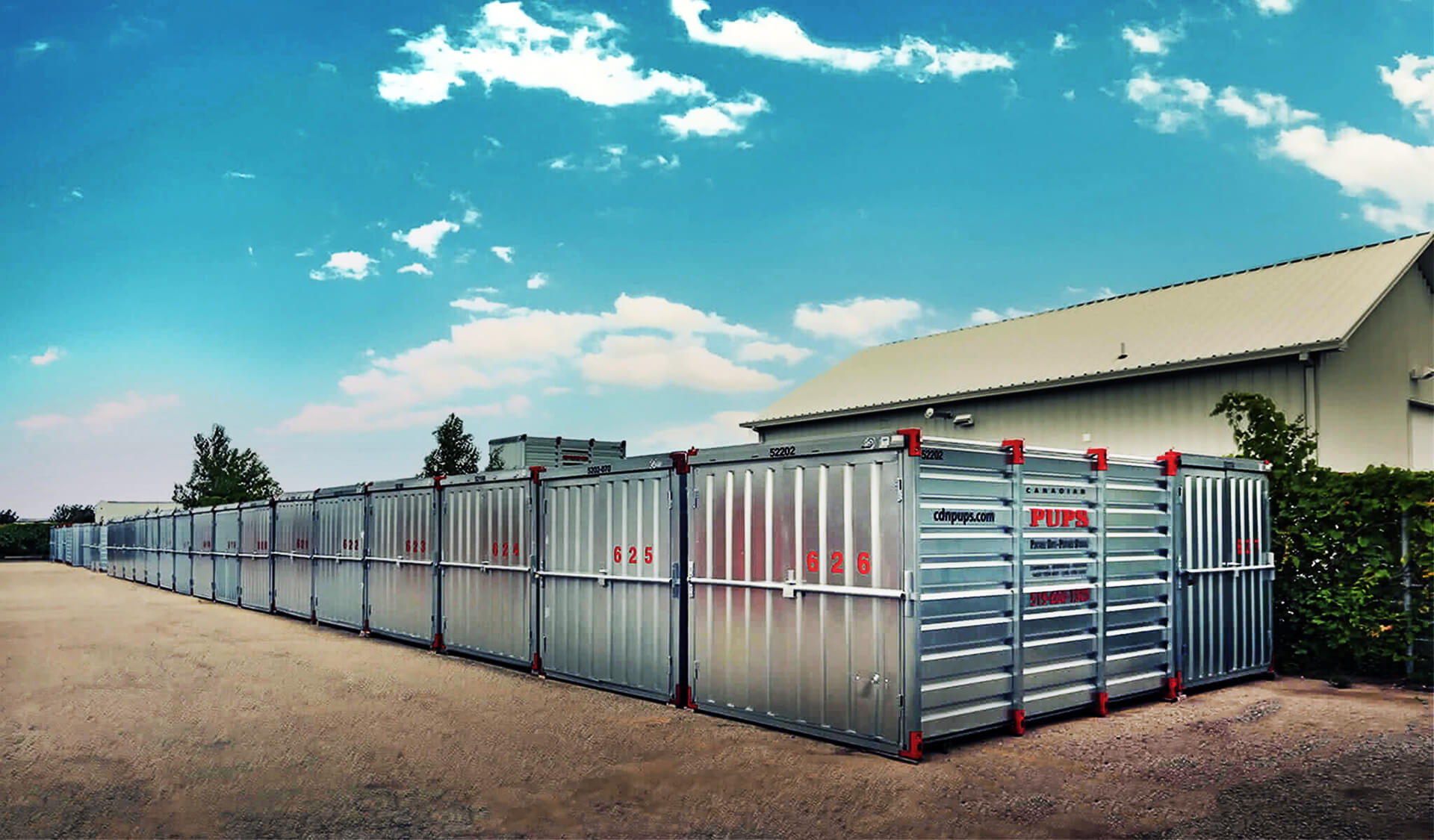 Canadian PUPS Portable Storage - Toronto - Steel Distributors & Warehouses