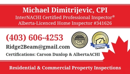 Ridge2Beam Property Inspections - Services d'inspection