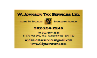 WS Johnson Tax Service - Tenue de livres