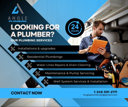 Angle Plumbing - Plumbers & Plumbing Contractors