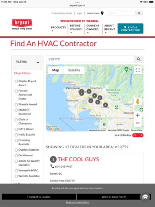 The Cool Guys - Heating Contractors