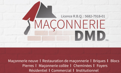 Maçonnerie DMD - Masonry & Bricklaying Contractors