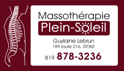 Massothérapie Plein Soleil - Beauty & Health Spas