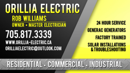 Orillia Electric - Electricians & Electrical Contractors