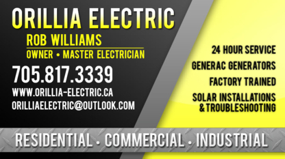 Orillia Electric - Generators