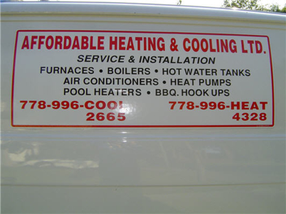 Affordable Heating & Cooling - Heating Contractors