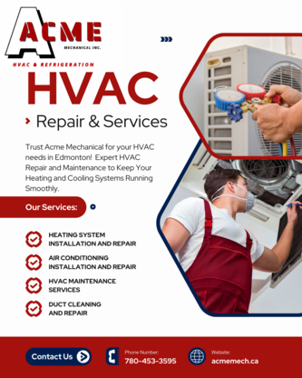 Acme Mechanical Inc. - Heating Contractors