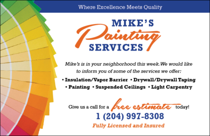 Mike's Painting Services - Peintres