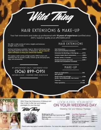 Wild Thing Hair Extensions & Makeup - Rallonges capillaires