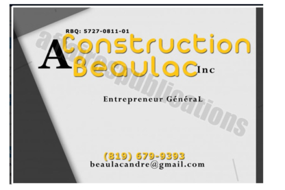 Construction A Beaulac Inc - Entrepreneurs généraux