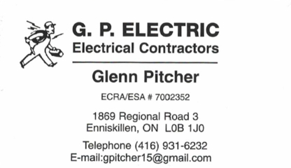 GP Electric Contractors - Électriciens
