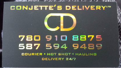Conjette Delivery Limited - Courier Service