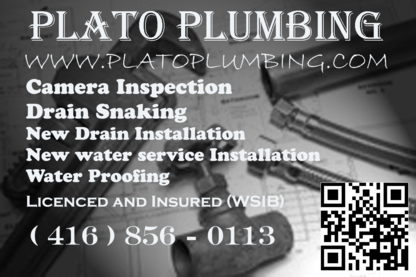 Plato Plumbing Inc - Plombiers et entrepreneurs en plomberie