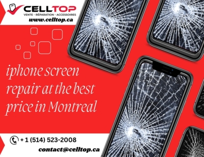 Celltop Réparation Cellulaire - Service de téléphones cellulaires et sans-fil