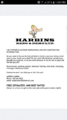 Harbins Reno & Demo Ltd - Rénovations