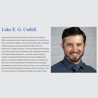 View Luke E. G. Cutbill’s Vanderhoof profile