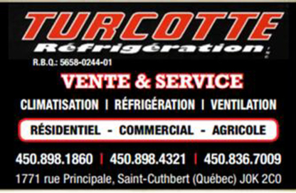 Turcotte Réfrégiration Inc - Refrigeration Contractors