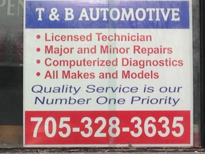 T & B Automotive - Réparation et entretien d'auto