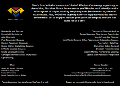 Maritime Man NB - Home Cleaning