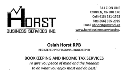 Horst Business Services Inc. - Bookkeeping
