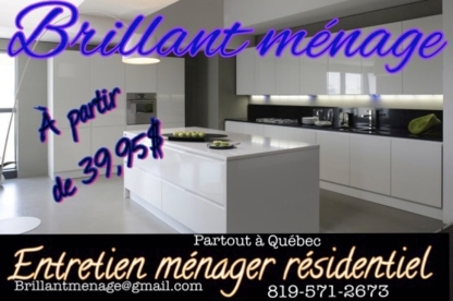 Brillant Ménage - Commercial, Industrial & Residential Cleaning