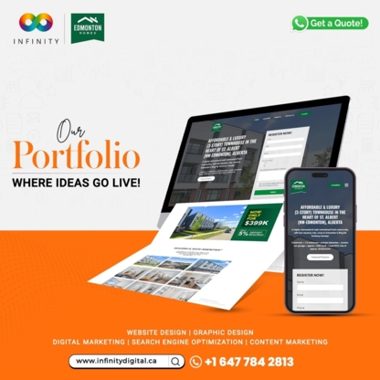 Infinity Digital Mississauga | Digital Marketing & Web Design Agency - Conseillers en marketing