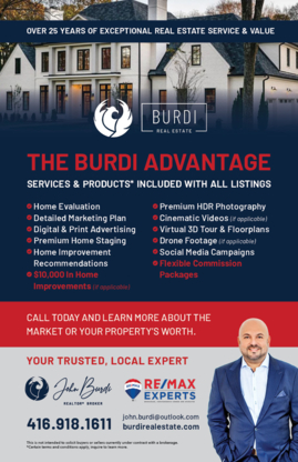 John Burdi -ReMax Experts - Burdi Real Estate Sales - Courtiers immobiliers et agences immobilières