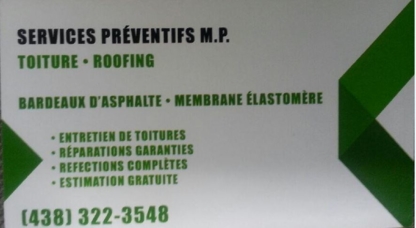 Services Preventifs MP - Couvreurs