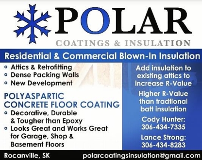 Polar Coatings & Insulation - Entrepreneurs en isolation contre la chaleur et le froid