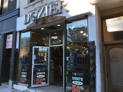 Dozier - Magasins de vêtements pour hommes