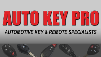 Auto Key Pro - Locksmiths & Locks