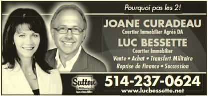 Sutton-Joane Curadeau et Luc Bessette - Courtiers immobiliers et agences immobilières