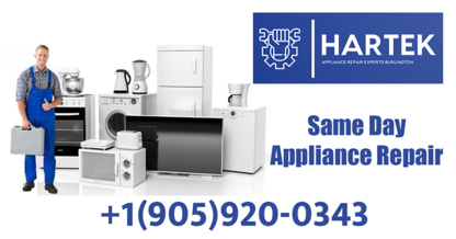 Hamilton Appliance Repair - Hartek Pro Inc. - Réparation d'appareils électroménagers