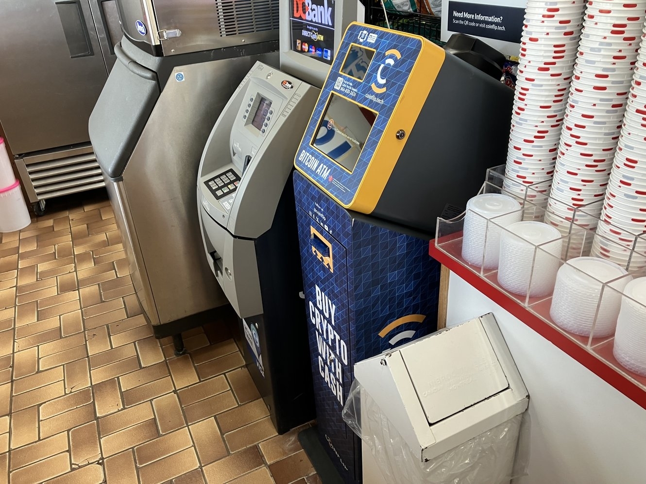 CoinFlip Bitcoin ATM - Big Ben's Convenience store (Sydney) - Banks