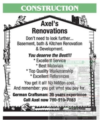 Axel Renovations - Home Improvements & Renovations